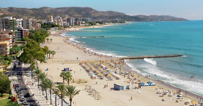 Apartamentos Deluxe Benicasim 贝尼卡西姆 外观 照片